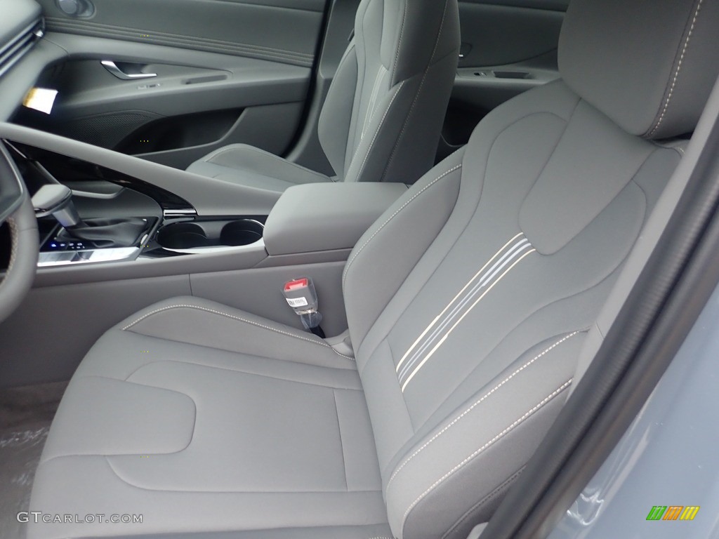 2023 Elantra SEL - Electric Shadow / Medium Gray photo #11
