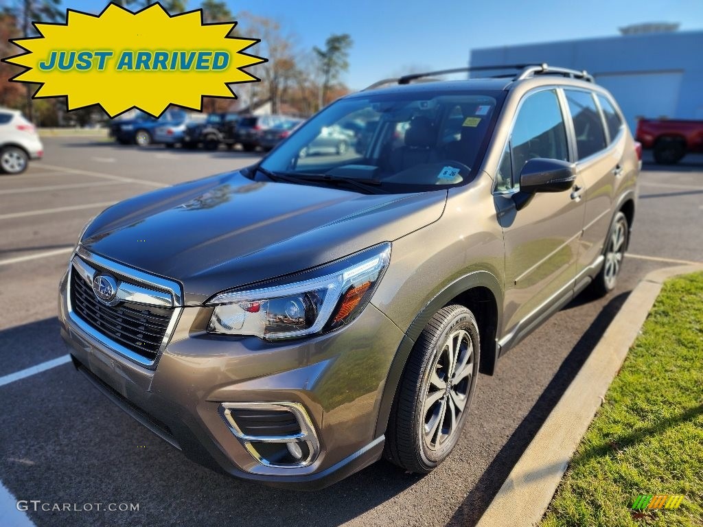 2021 Forester 2.5i Limited - Sepia Bronze Metallic / Black photo #1