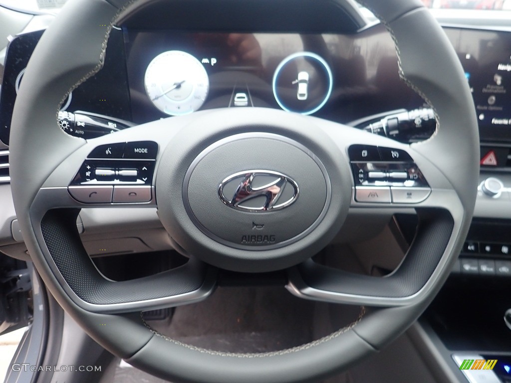 2023 Elantra SEL - Electric Shadow / Medium Gray photo #15