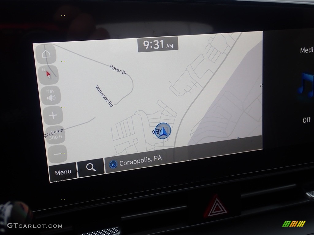 2023 Elantra SEL - Electric Shadow / Medium Gray photo #16