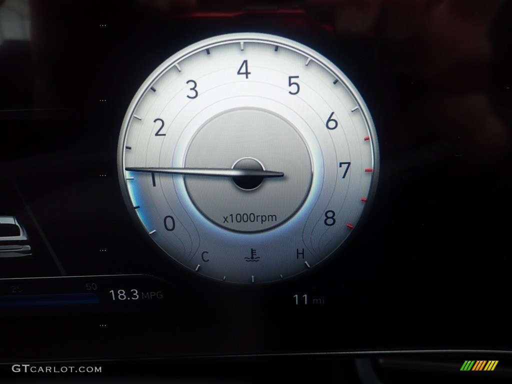 2023 Elantra SEL - Electric Shadow / Medium Gray photo #19