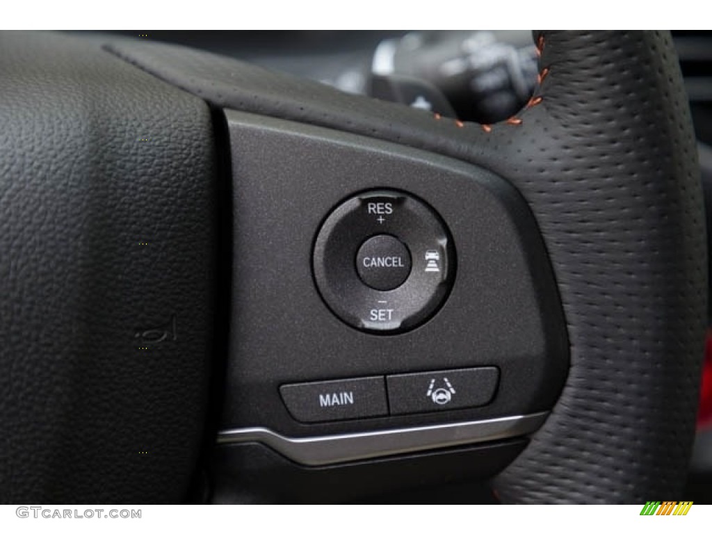 2023 Honda Passport Trailsport AWD Black Steering Wheel Photo #145193766