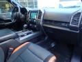 2018 Ford F150 Raptor Black/Orange Accent Interior Dashboard Photo