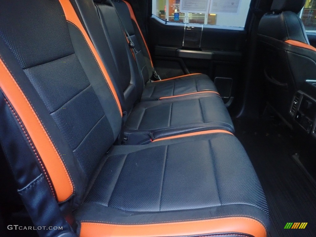 2018 Ford F150 SVT Raptor SuperCrew 4x4 Rear Seat Photo #145194334