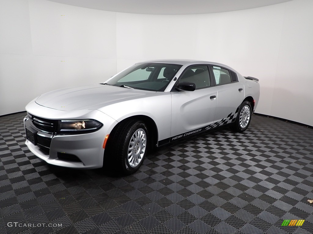 Bright Silver Metallic 2018 Dodge Charger Police Pursuit AWD Exterior Photo #145194814