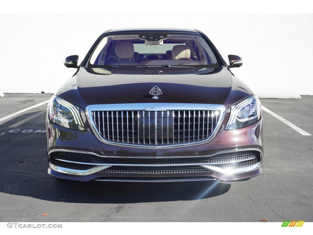 2019 S Maybach S 650 - Ruby Black Metallic / Silk Beige/Espresso Brown photo #3