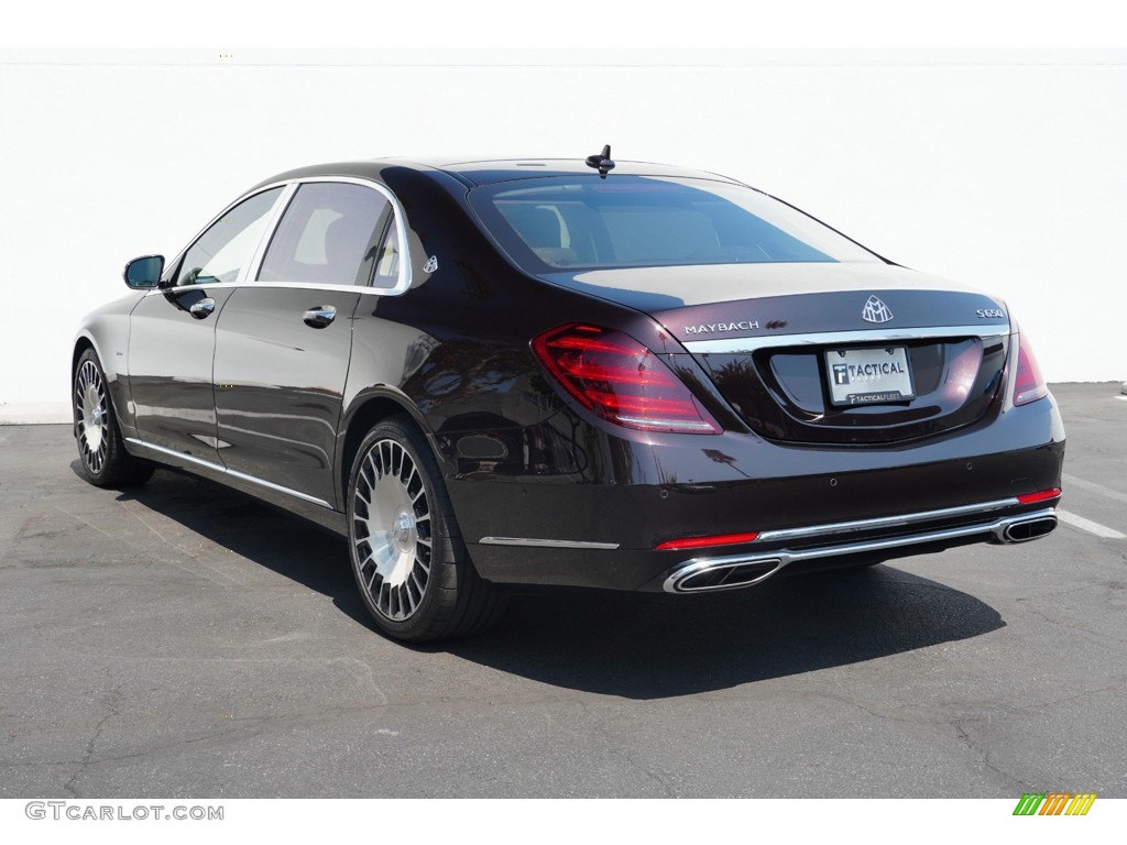 2019 S Maybach S 650 - Ruby Black Metallic / Silk Beige/Espresso Brown photo #10