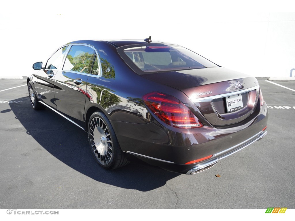 2019 S Maybach S 650 - Ruby Black Metallic / Silk Beige/Espresso Brown photo #11