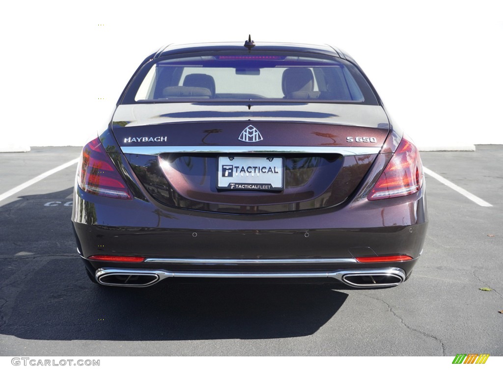 2019 S Maybach S 650 - Ruby Black Metallic / Silk Beige/Espresso Brown photo #13