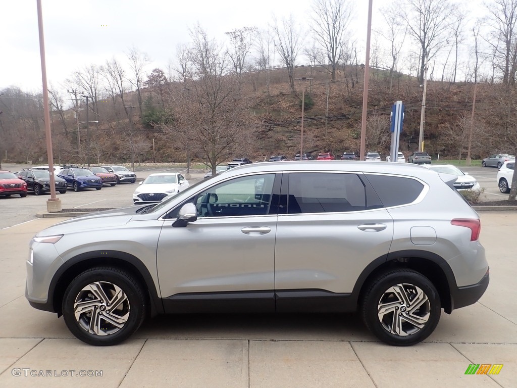 Shimmering Silver Pearl 2023 Hyundai Santa Fe SEL AWD Exterior Photo #145195390