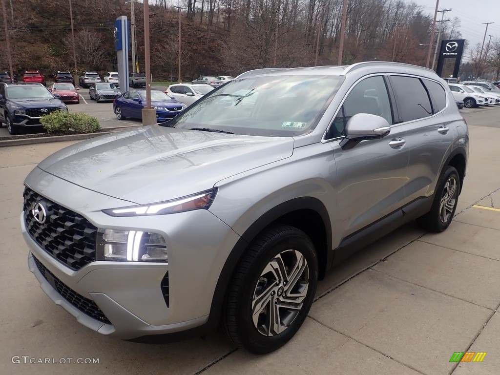 Shimmering Silver Pearl 2023 Hyundai Santa Fe SEL AWD Exterior Photo #145195408