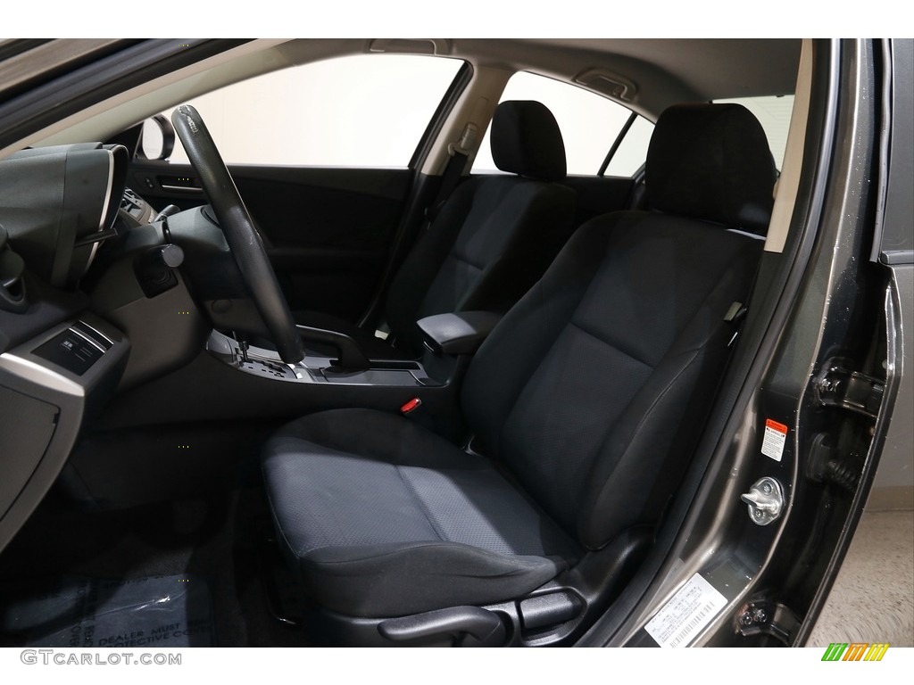 2010 MAZDA3 i Touring 4 Door - Graphite Mica / Black photo #5