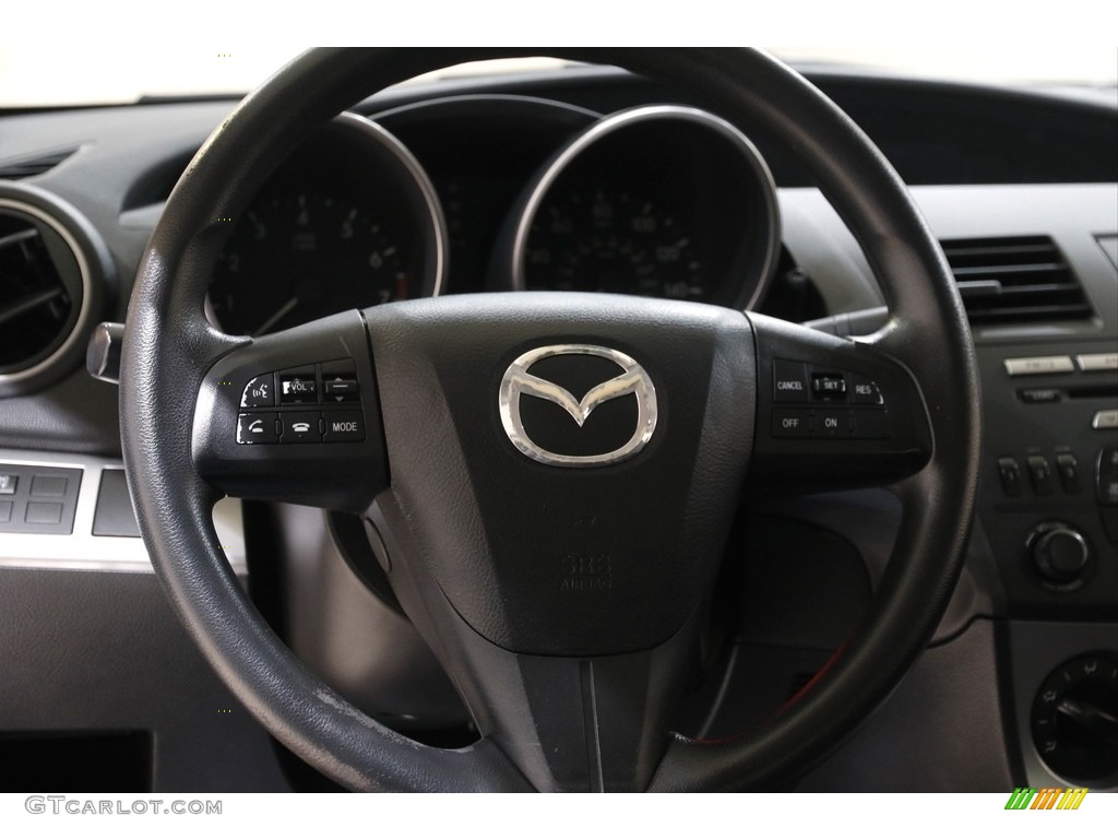 2010 MAZDA3 i Touring 4 Door - Graphite Mica / Black photo #7