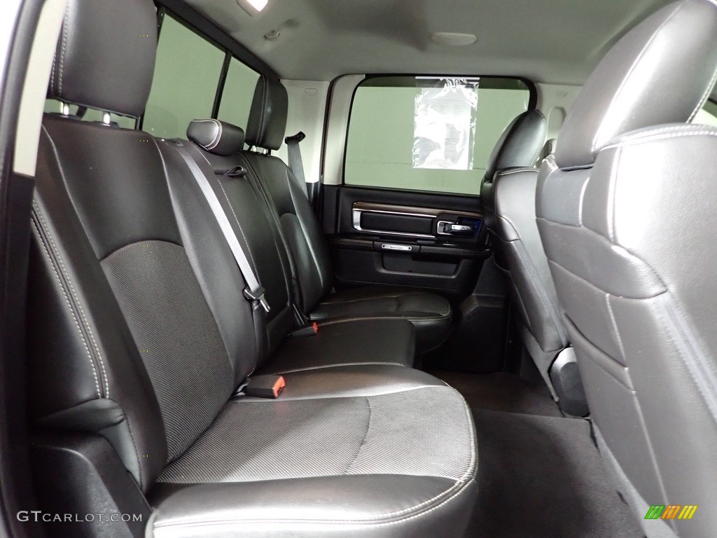 2015 Ram 1500 Laramie Crew Cab 4x4 Rear Seat Photo #145196188