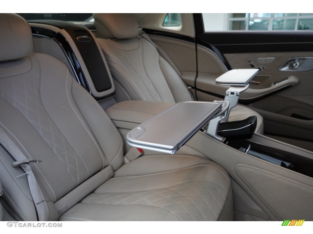 Silk Beige/Espresso Brown Interior 2019 Mercedes-Benz S Maybach S 650 Photo #145196392