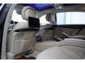 2019 Mercedes-Benz S Silk Beige/Espresso Brown Interior Rear Seat Photo