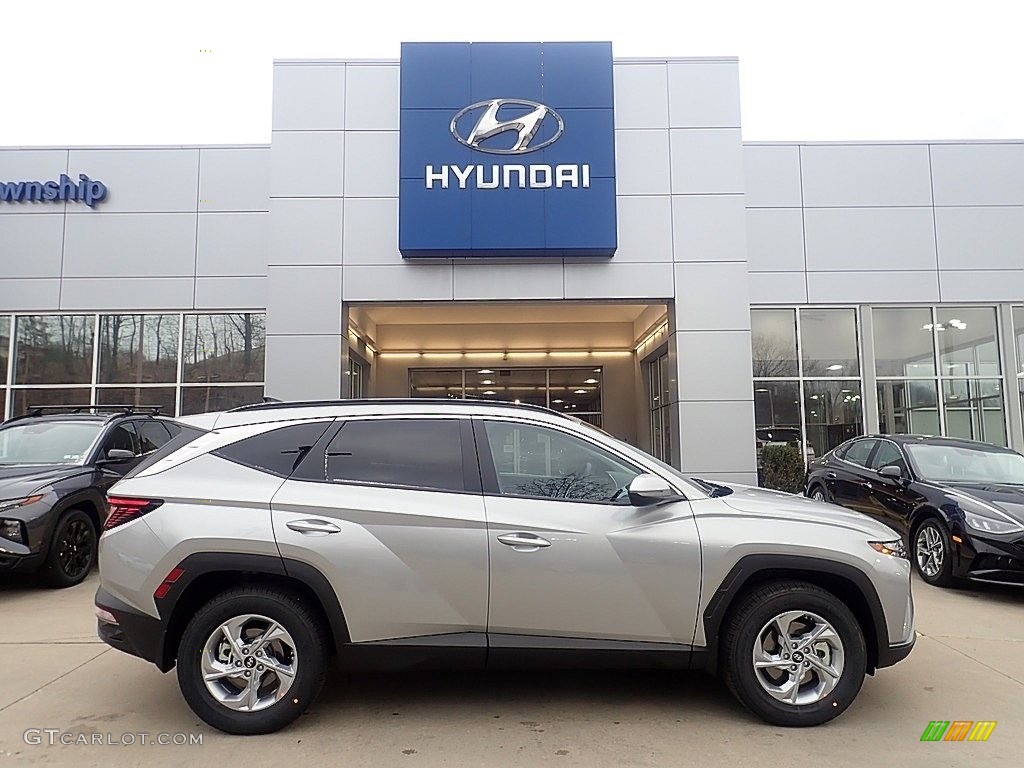 Shimmering Silver 2023 Hyundai Tucson SEL AWD Exterior Photo #145197022