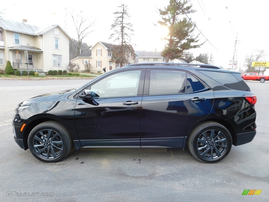 Mosaic Black Metallic 2023 Chevrolet Equinox RS AWD Exterior Photo #145197156