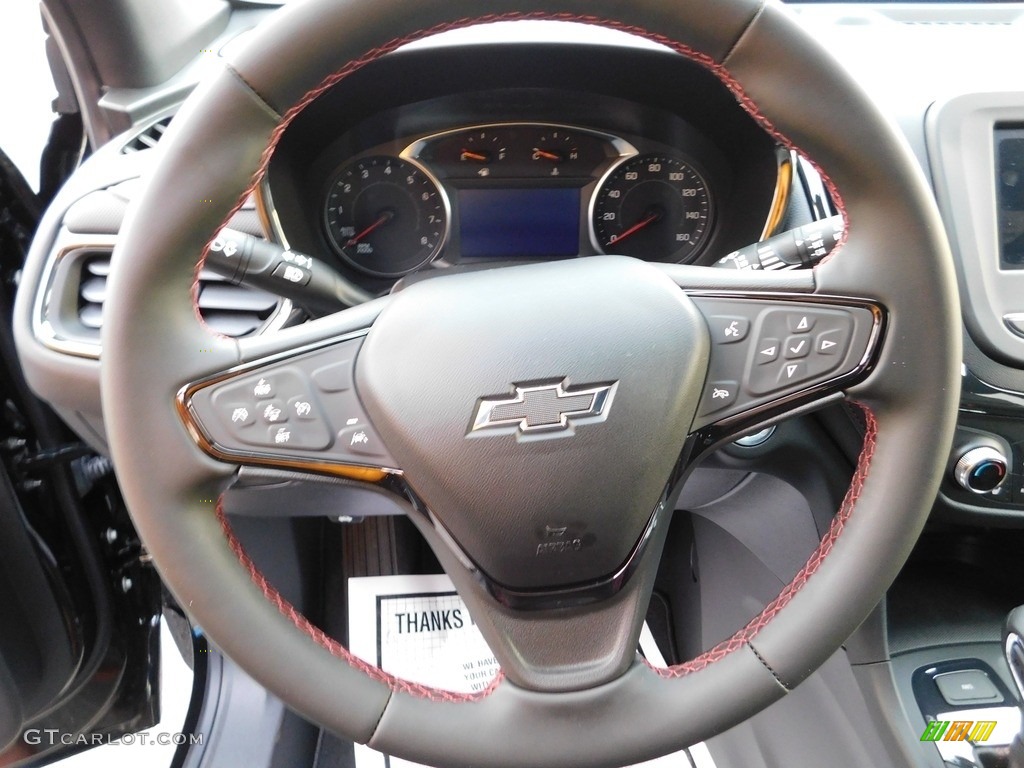 2023 Chevrolet Equinox RS AWD Jet Black Steering Wheel Photo #145197391