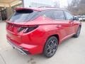 2023 Red Crimson Metallic Hyundai Tucson N-Line AWD  photo #2