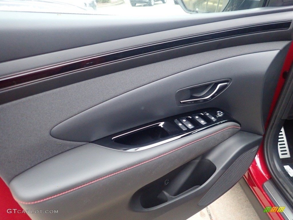 2023 Hyundai Tucson N-Line AWD Black Door Panel Photo #145197964