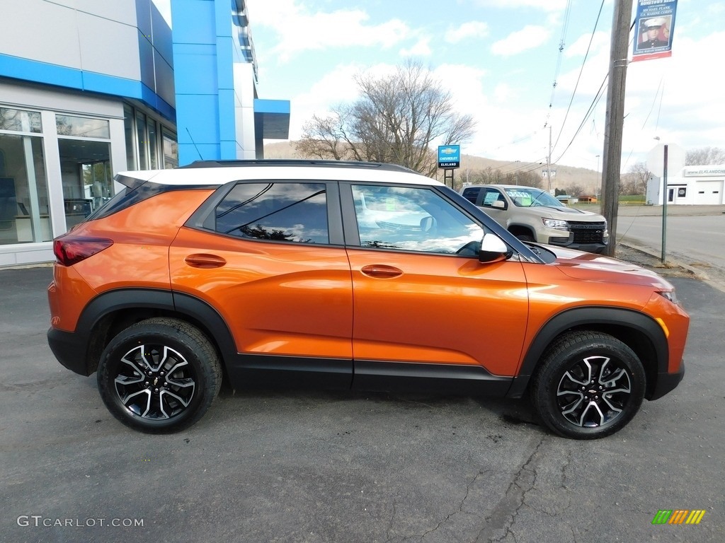 Vivid Orange Metallic 2023 Chevrolet TrailBlazer ACTIV AWD Exterior Photo #145198087