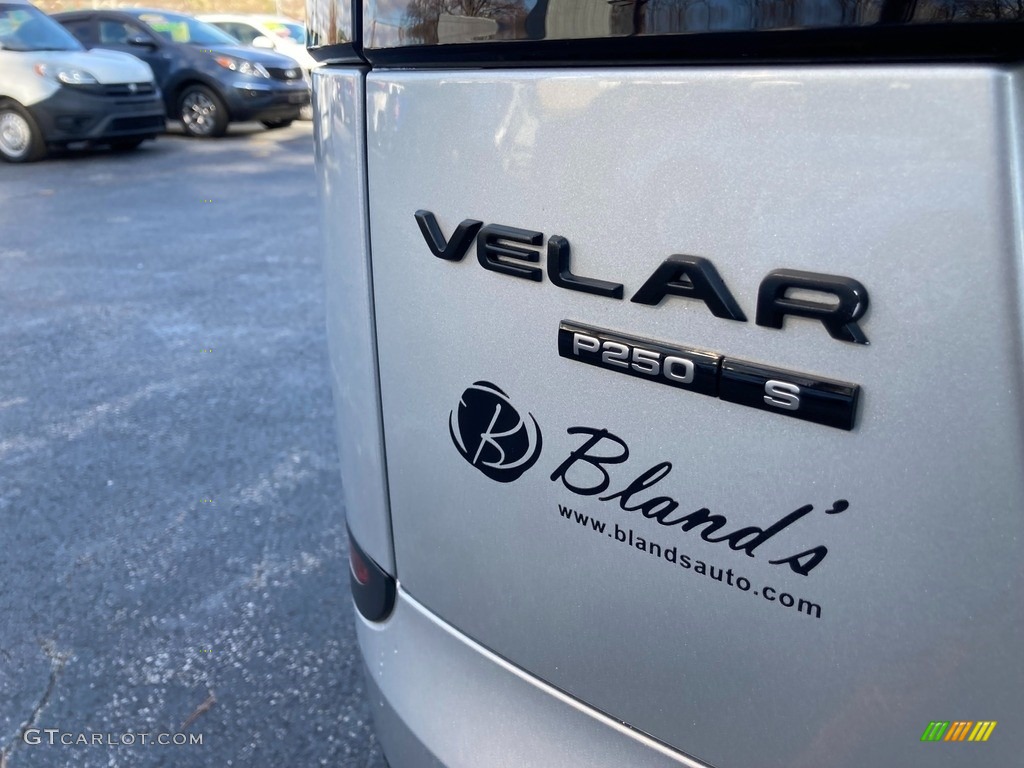 2019 Range Rover Velar S - Indus Silver Metallic / Ebony photo #56