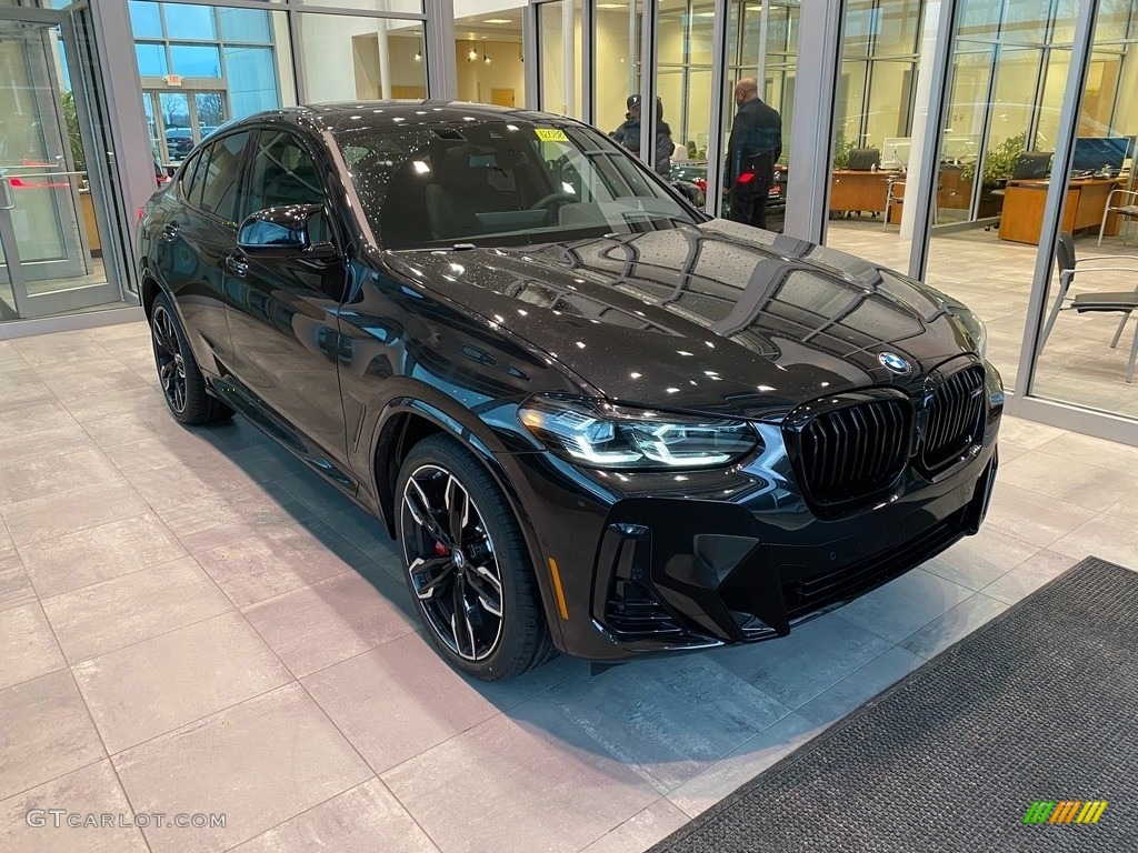 2023 X4 M40i - Black Sapphire Metallic / Black photo #1