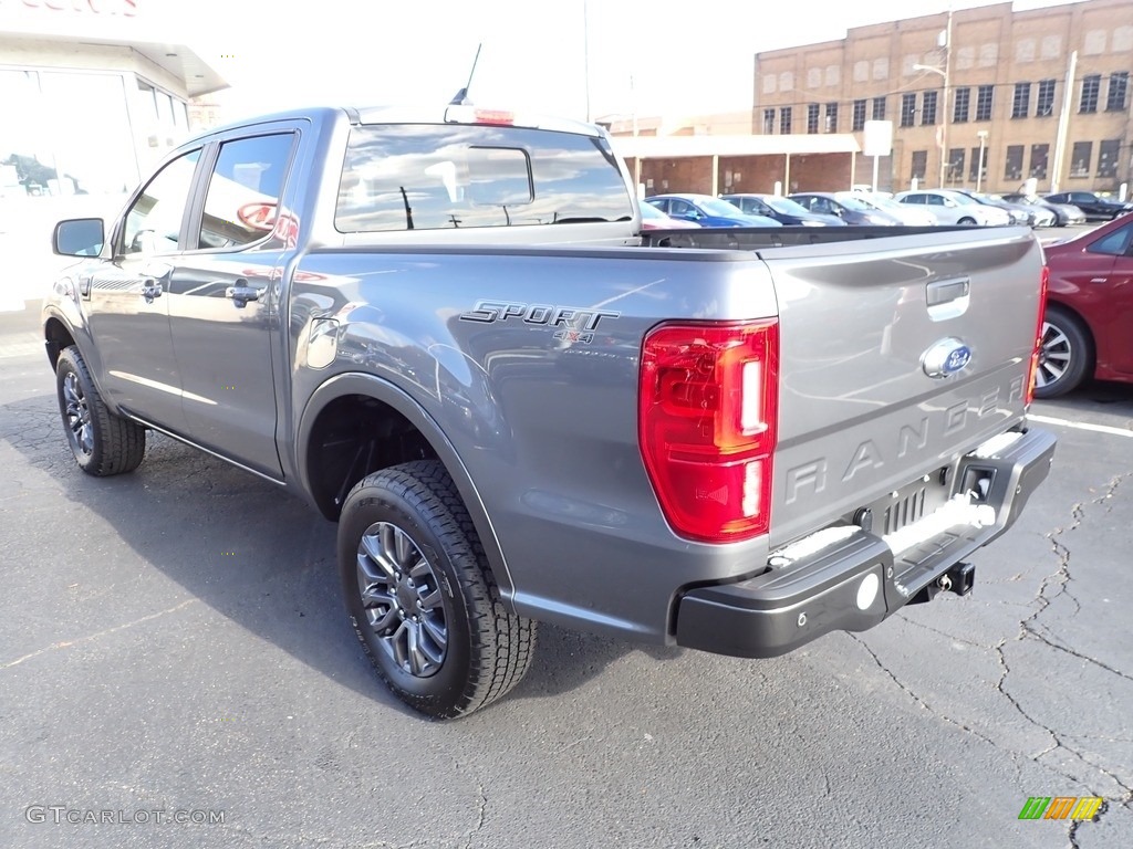 2021 Ranger Lariat SuperCrew 4x4 - Cactus Gray Metallic / Ebony photo #6