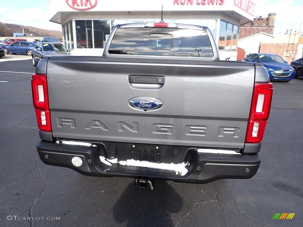 2021 Ranger Lariat SuperCrew 4x4 - Cactus Gray Metallic / Ebony photo #7