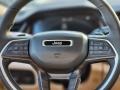 Wicker Beige/Global Black 2023 Jeep Grand Cherokee Limited 4x4 Steering Wheel