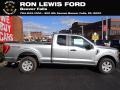 2022 Iconic Silver Metallic Ford F150 XLT SuperCab 4x4  photo #1