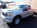 2022 Iconic Silver Metallic Ford F150 XLT SuperCab 4x4  photo #4