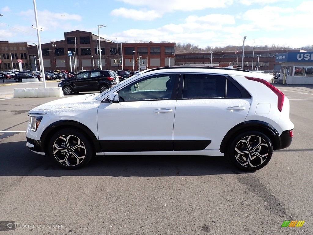 2023 Niro SX Hybrid - Snow White Pearl / Charcoal photo #5