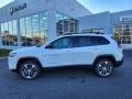 2022 Bright White Jeep Cherokee Limited 4x4  photo #3