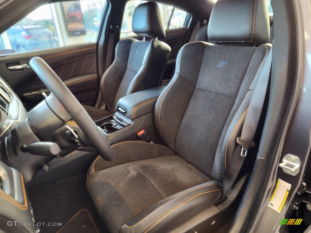 2022 Dodge Charger Scat Pack Widebody Hemi Orange Interior Color Photos