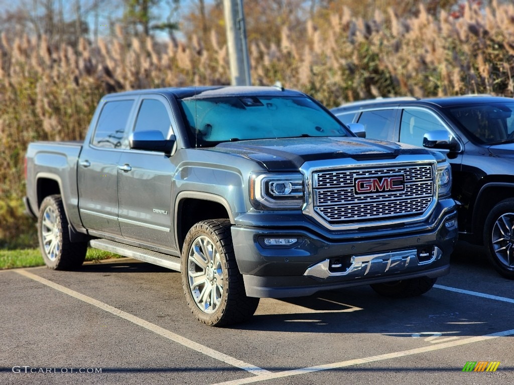 2018 Sierra 1500 Denali Crew Cab 4WD - Dark Slate Metallic / Jet Black photo #3