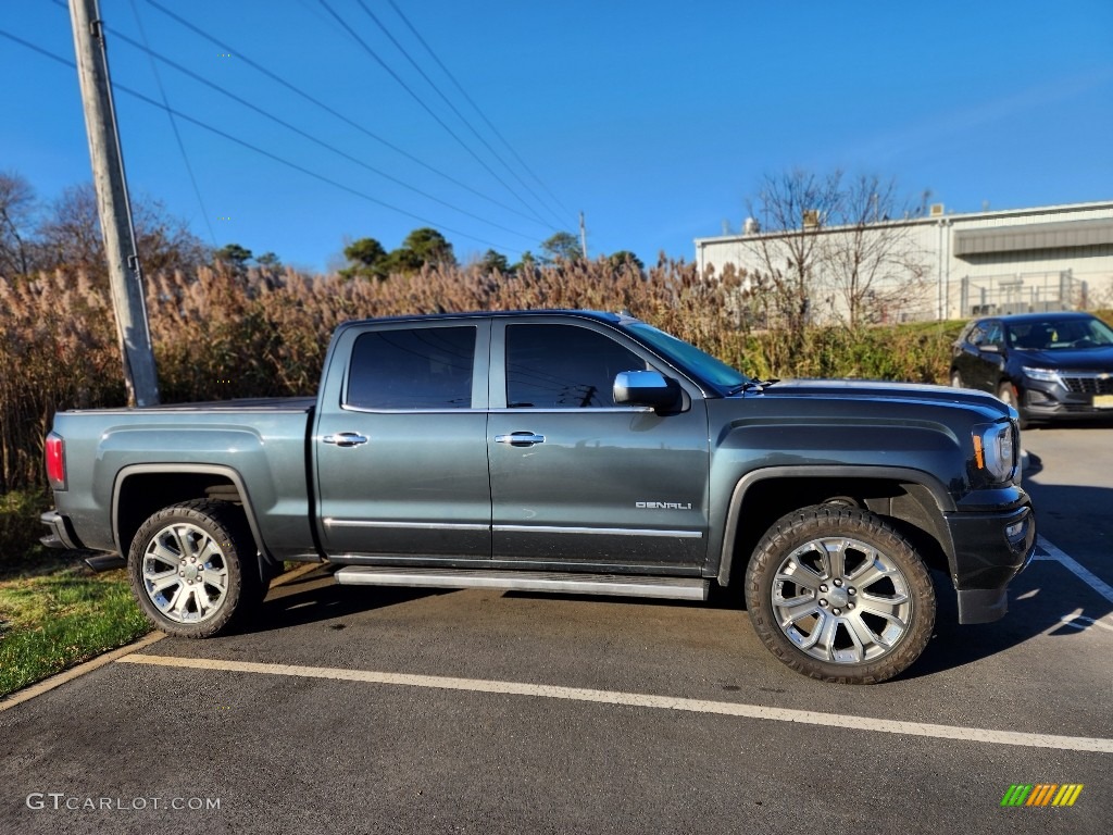2018 Sierra 1500 Denali Crew Cab 4WD - Dark Slate Metallic / Jet Black photo #6