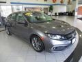 Modern Steel Metallic - Civic EX Sedan Photo No. 3