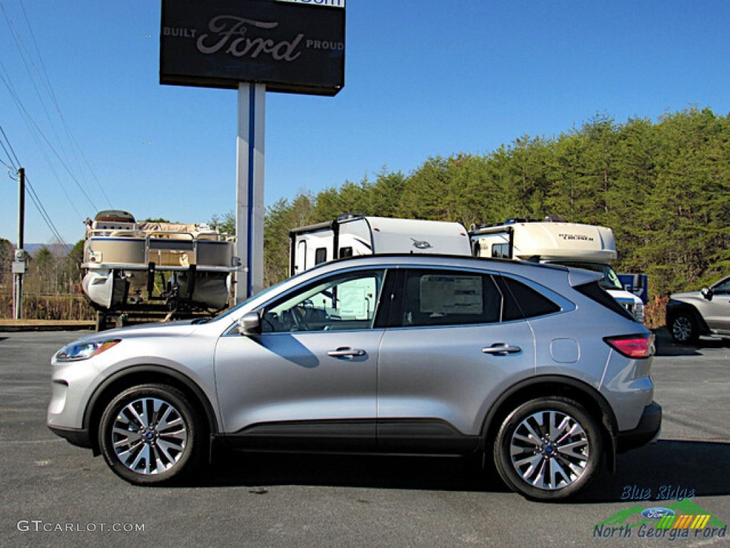2022 Escape Titanium 4WD - Iconic Silver / Sandstone photo #2