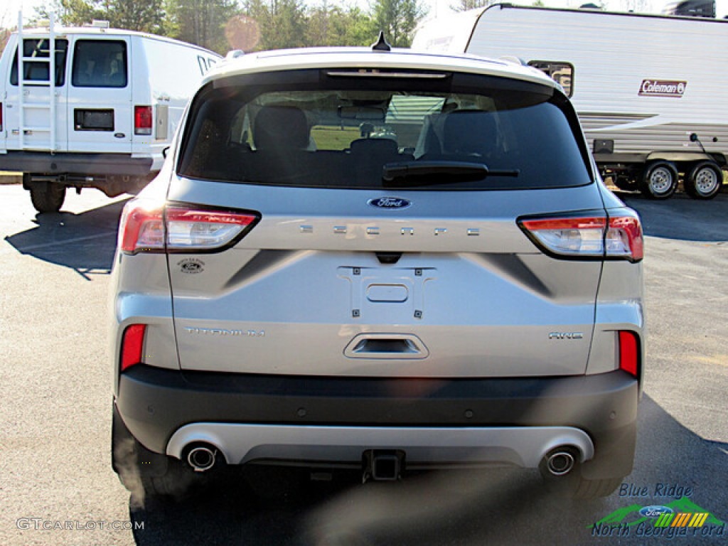 2022 Escape Titanium 4WD - Iconic Silver / Sandstone photo #4