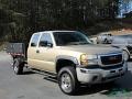 Sand Beige Metallic 2006 GMC Sierra 2500HD SL Extended Cab 4x4 Utility Exterior