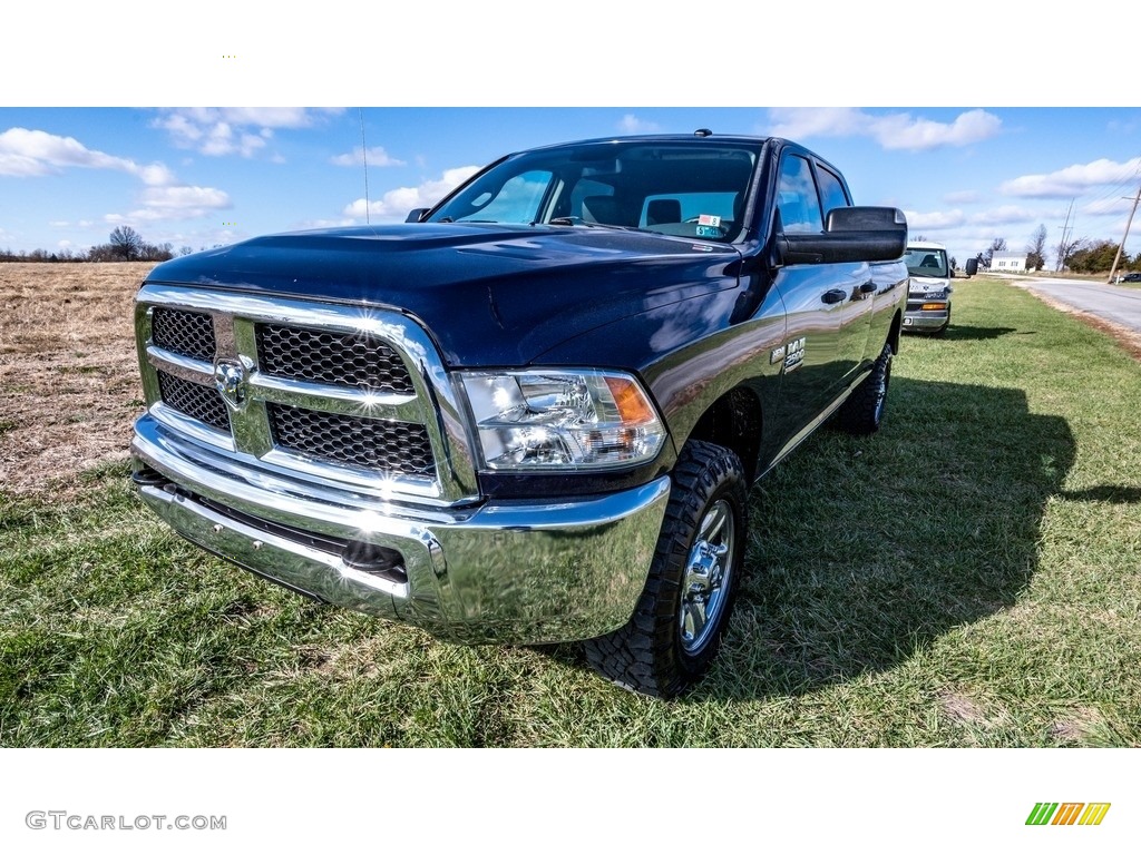Midnight Blue Pearl 2015 Ram 2500 Tradesman Crew Cab 4x4 Exterior Photo #145203254