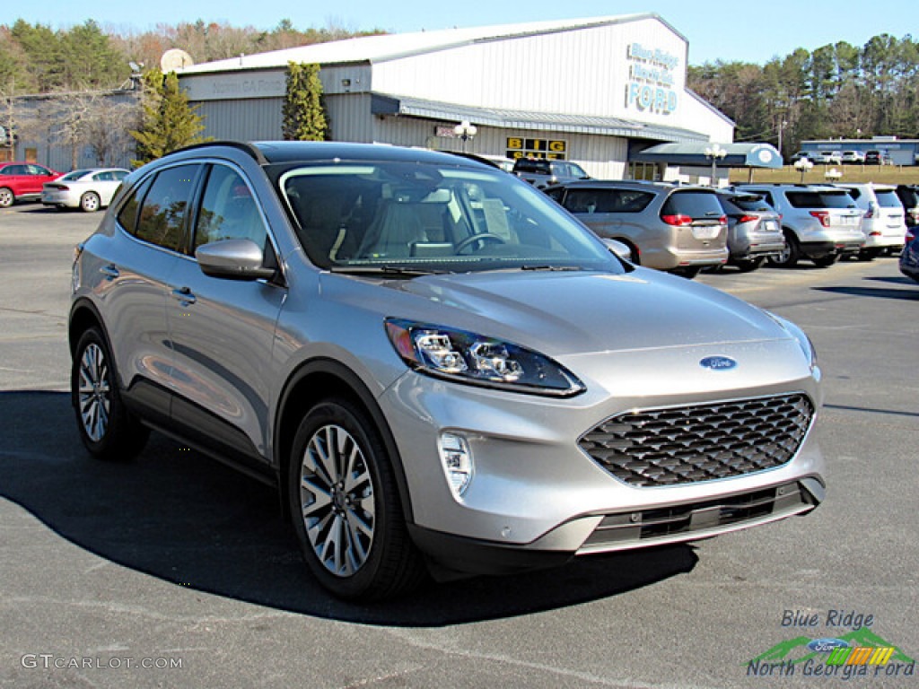 2022 Escape Titanium 4WD - Iconic Silver / Sandstone photo #7