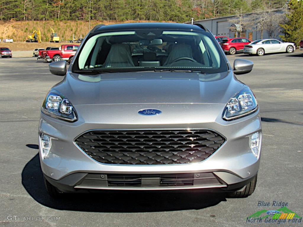 2022 Escape Titanium 4WD - Iconic Silver / Sandstone photo #8
