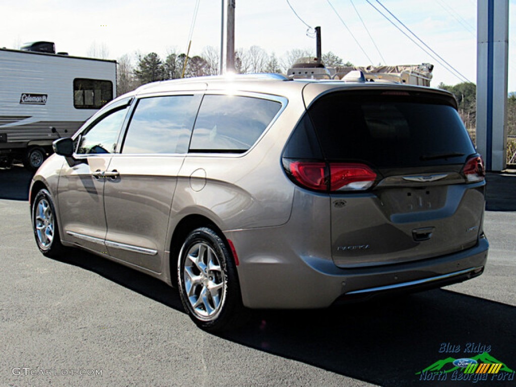 2018 Pacifica Limited - Molten Silver / Black/Deep Mocha photo #3