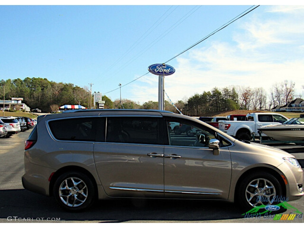 2018 Pacifica Limited - Molten Silver / Black/Deep Mocha photo #6