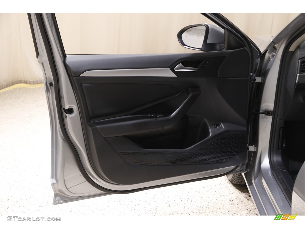 2019 Volkswagen Jetta S Titan Black Door Panel Photo #145204553