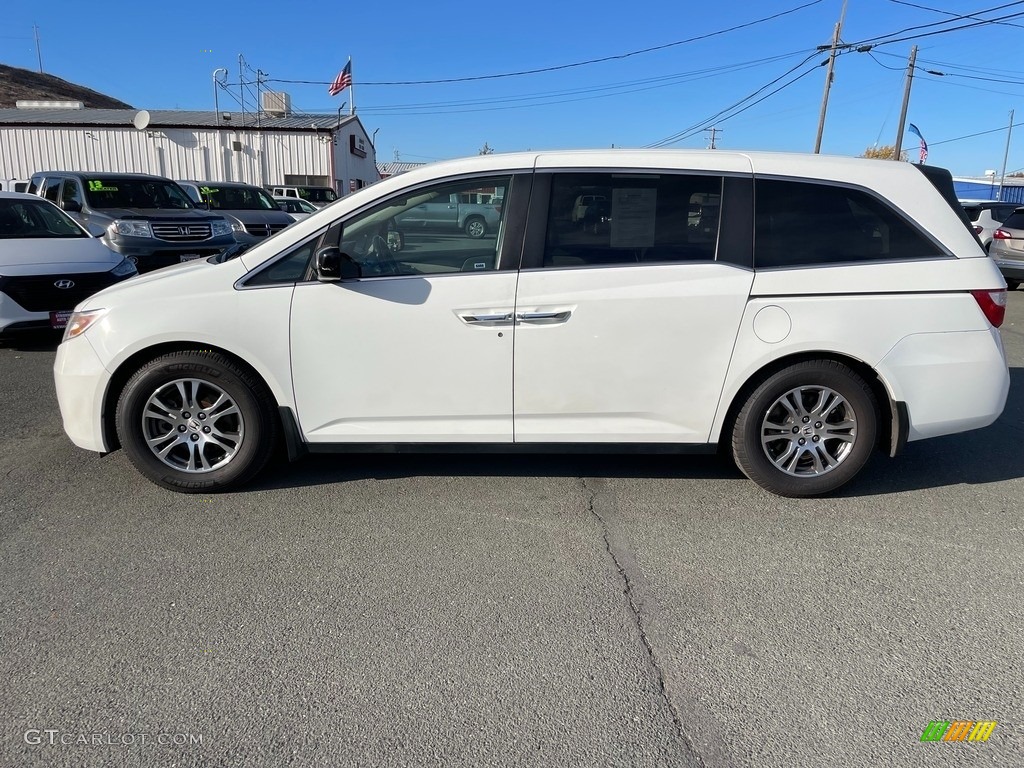 2013 Odyssey EX-L - Taffeta White / Beige photo #3