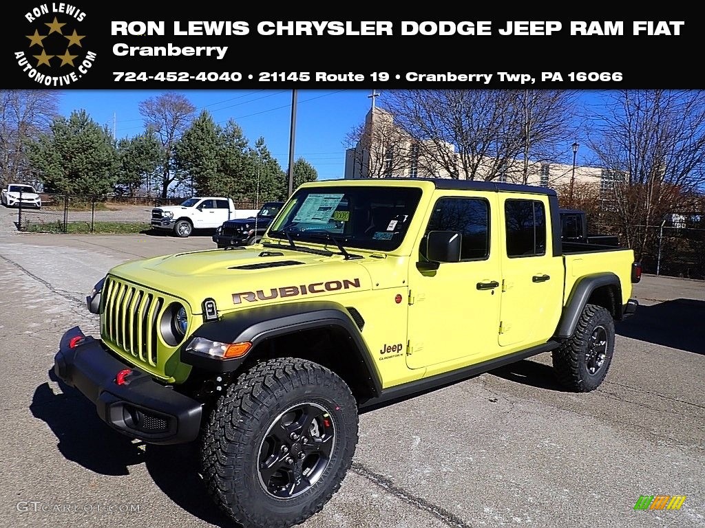 2023 Gladiator Rubicon 4x4 - High Velocity / Black photo #1